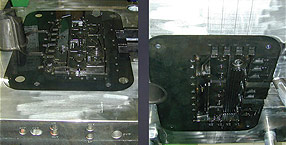 Example of a mold for high pressure die-casting